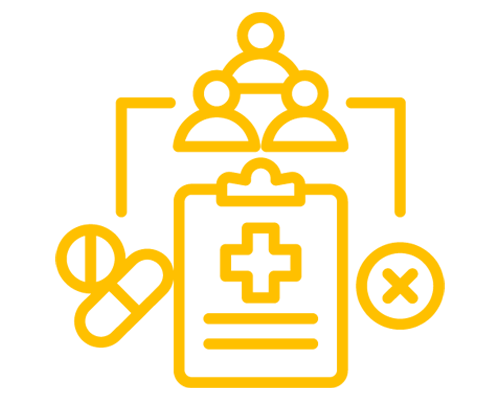 Icon of medical chart